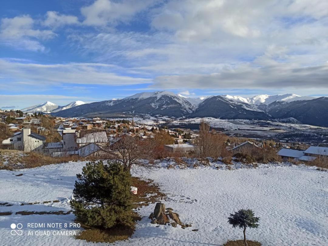 Studio Tout Equipe Avec Balcon Et Vue Exceptionnelle Residence Las Carols Font-Romeu-Odeillo-Via Eksteriør bilde